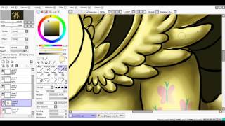 SpeedPaint Fluttershys forest [upl. by Maryann207]