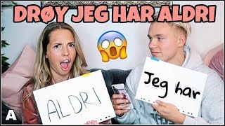 JEG HAR ALDRI challenge  med kjæresten [upl. by Annahsirhc]