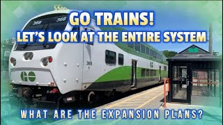 The Entire GO Train Transit Network  What are the Current Expansion Plans for Toronto amp Ontario [upl. by Etiragram736]