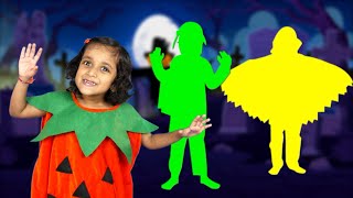 La chanson chatouiller  Halloween Tickle Girl  Chansons et comptines pour enfants  TigiBooBoo [upl. by Eirallam]