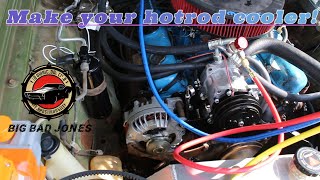 Fixing the AC on Classic cars Original Air® AC Compressor Upgrade Kit STAGE1 7074 Mopar [upl. by Ajile]