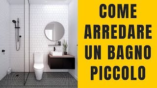 Come arredare un bagno piccolo 17 Consigli che funzionano 😏 [upl. by Chesney]