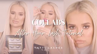 TATTI LASHES X MOLLY MAE After Hours Lash Tutorial  TATTI LASHES [upl. by Gretta914]