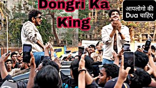 BB17 Winner Munawar Faruqui First Crowd Video In Dongri After Winning BB17  Goosebumps Moments [upl. by Htenaj836]