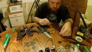 martian 230 fpv time lapse build alien 5 inch clone [upl. by Meryl]