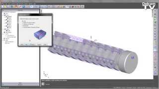 4 Axis Index  FeatureCAM 2013 R3 [upl. by Ayifa]