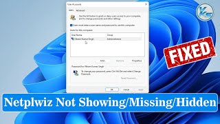 ✅ Netplwiz Doesnt Show Checkbox  Netplwiz Disable Password Windows 10 [upl. by Erkan]
