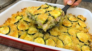 Se hai le zucchine in casa fai questa strepitosa ricetta facile economica e veloce [upl. by Trici]