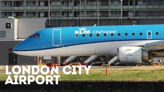 London City Airport Live  30th August 2024 [upl. by Eanram]