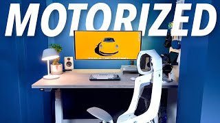 Scrivania MOTORIZZATA  Mac Mini M1 e si VOLA  Desk Setup 2021 [upl. by Garson]