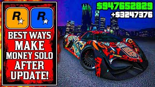 This is SUPER EASY The BEST WAYS To Make Money SOLO After UPDATE in GTA Online GTA5 Fast Money [upl. by Stoll38]