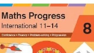 Maths Progress International 1114 Textbook Answers 12 [upl. by Lertram]