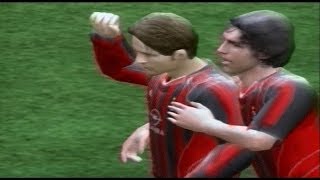 Fifa 06 Gameplay AC Milan vs Parma [upl. by Pennie]