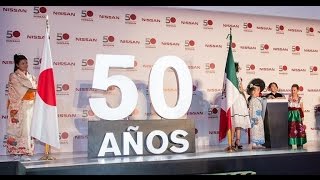 Nissan CIVAC Plant celebrates 50 years of continuous operation in Mexico [upl. by Ecinom62]