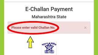 Please enter valid challan No  Echallan Payment [upl. by Loralyn683]