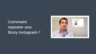 Comment reposter une Story Instagram [upl. by Turro208]