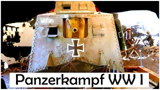 Panzerkampf 1916  18 quotVon den Kriegselefanten zum A7Vquot  Tank Battle 1916  18 [upl. by Epolenep]