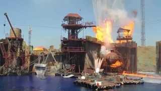 WaterWorld 20 Full Show at Universal Studios Hollywood [upl. by Alinna]