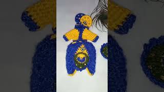 Jugal Jodi Crochet Dress follow ytshorts morpankhi dresses radhekrishna jugaljodi ladduji 24 [upl. by Nimad190]