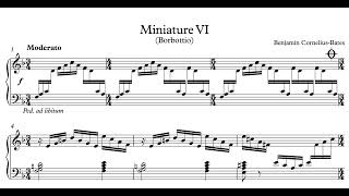 Underrated Organ Music No 1 Benjamin CorneliusBates  Miniatures Vol 1 CorneliusBates [upl. by Sidney]