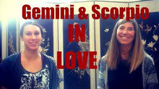 Gemini amp Scorpio Love Compatibility [upl. by Ditmore]