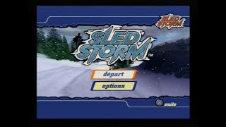 Gameplay Ps1  Sled storm PAL FR 1999 [upl. by Naillik]