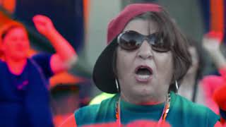 Videoclip  Rap de las abuelas 2018 [upl. by Alaek452]