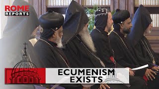 PopeFrancis Ecumenism exists especially among those giving their lives for their faith [upl. by Cleaves392]