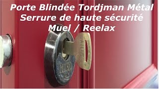 TUTO comment installer une porte blindée tordjman métal rmetic métal [upl. by Yeliab]