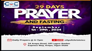 DAY 19TH OF FASTING AND PRAYER  MY LIGHT HAS COME DARKNESS COMPREHENDS IT NOT [upl. by Dredi]