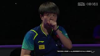 WTT Champions Macao 2024 Womens Singles  Semifinal WANG Yidi VS WANG Manyu [upl. by Alarise]