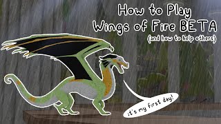 Wings of Fire BETA  How to Play [upl. by Abeu]