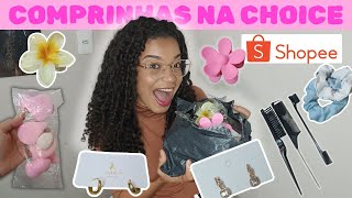 COMPRINHAS NA CHOICE OFFICIAL SHOP  Loja da china na shopee [upl. by Mohorva]