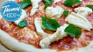 Sauerteig Pizza  unglaublich gut  Thomas kocht [upl. by Catlaina211]