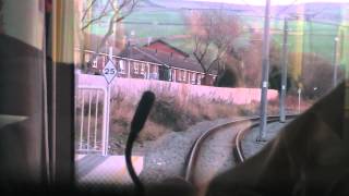 Manchester Metrolink Rochdale Line Cab Ride Part 1 111213 [upl. by Anieral]