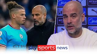 Pep Guardiola apologises to Kalvin Phillips but struggles to see a spot for him in his Man City team [upl. by Lavery743]