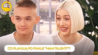 Bartek Wasilewski i Nina Stec  co planują po quotMam Talentquot🤩  Dzień Dobry TVN [upl. by Einnej]