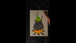 Iluminous Magic Cauldron 🧙 artandcraft [upl. by Levine]