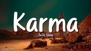 JoJo Siwa  Karma Lyrics [upl. by Adeuga]