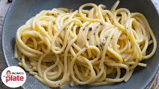 How to Make BEST CACIO E PEPE PASTA [upl. by Sarita]