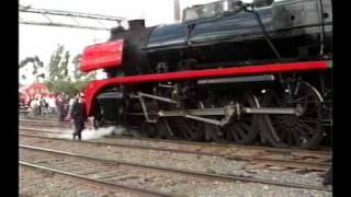 Steam Locomotive R761 Derails [upl. by Ajnot]