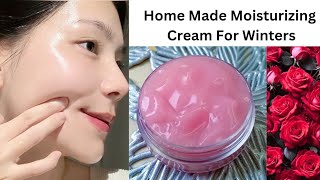 Homemade Rose Moisturizer For Winters  Get Fair Spotless amp Pinkish Glowing Skin Hinaya [upl. by Abagael200]