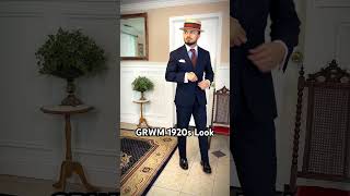 1920s Men’s Inspiration  for the Modern Gent 🤵🏻‍♂️ style 1920s vintage vintagefashion grwm [upl. by Brady]