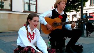 STREET MUSIC FROM POLAND LUBLIN 1 [upl. by Eidroj335]