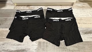 Levis Mens Underwear Microfiber Boxer Brief for Men  Ultra Soft 4 Pack [upl. by Adnamas460]