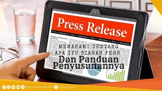 Teknik Menulis Press Release [upl. by Acherman]