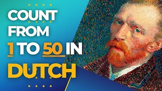 How to count from 1 to 50 in DUCTH howto how counting dutch amsterdam [upl. by Kablesh]