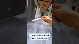 Make easiest paper boomerang 🪃 [upl. by Willms951]