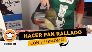 Cómo hacer pan rallado con Thermomix [upl. by Yewed672]