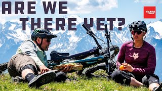 Santa Cruz Hightower  Are we there yet ft Steve Peat and Nina Hoffmann [upl. by Llertnek]